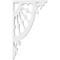 Ekena Millwork Wagon Wheel Architectural Grade PVC Bracket, 5/8"W X 7"D X 12"H BKTP01X07X12WW - alternate 3